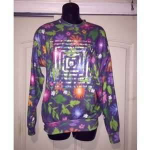 Lularoe floral sweatshirt